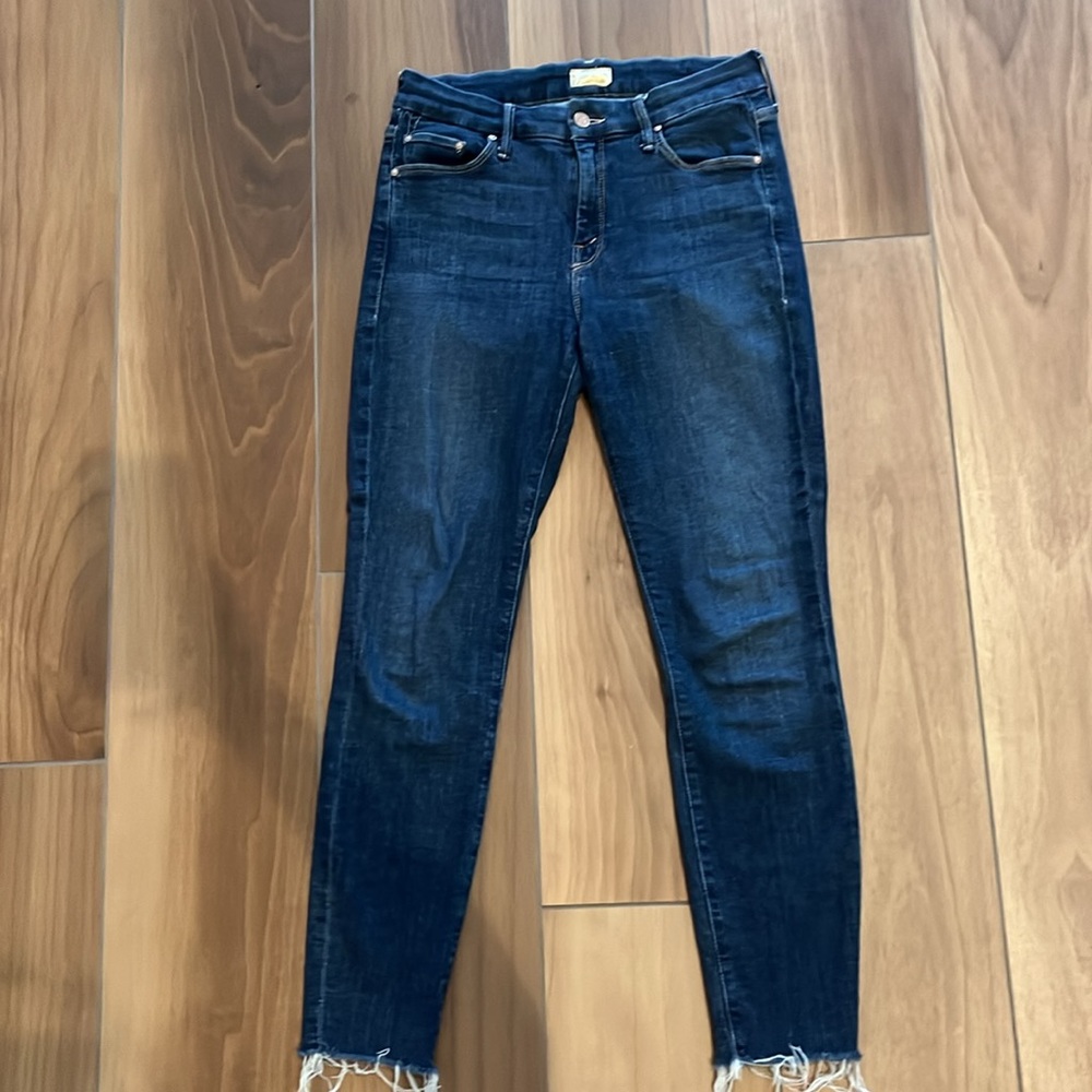 Mother The Looker Ankle Fray Size 29 color, Girl Crush